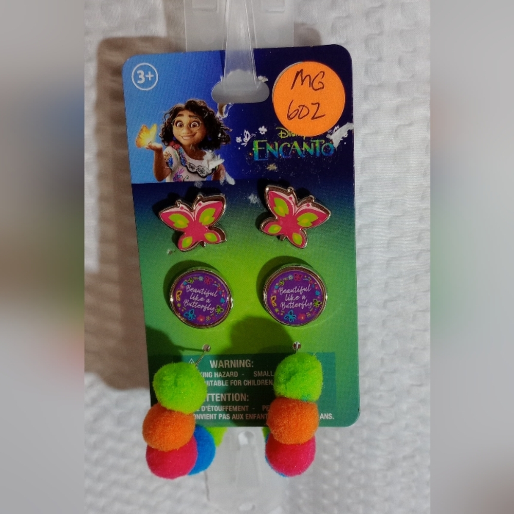 Disney Encanto Kids Jewelry Set - Pink and Multicolor